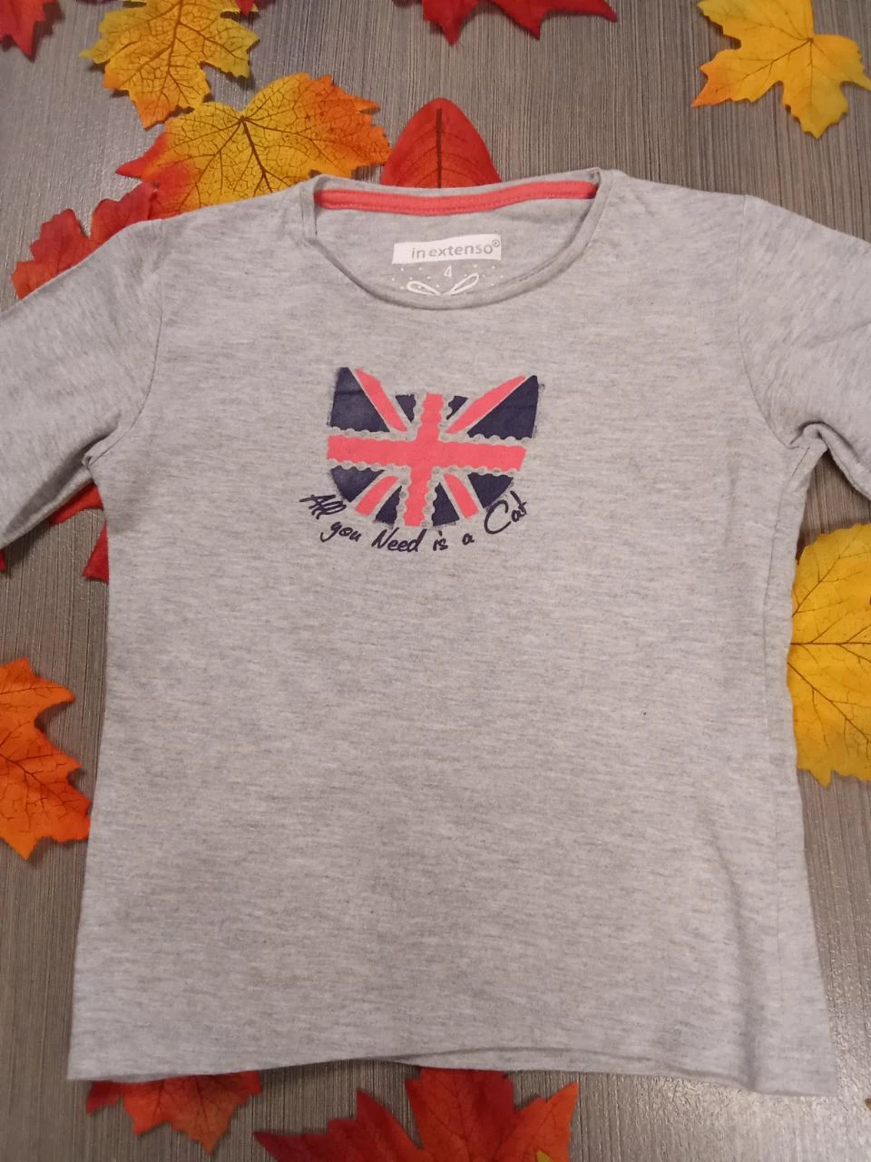 Lot of 2 long-sleeve t-shirts In Extenso 4 years – photo 4